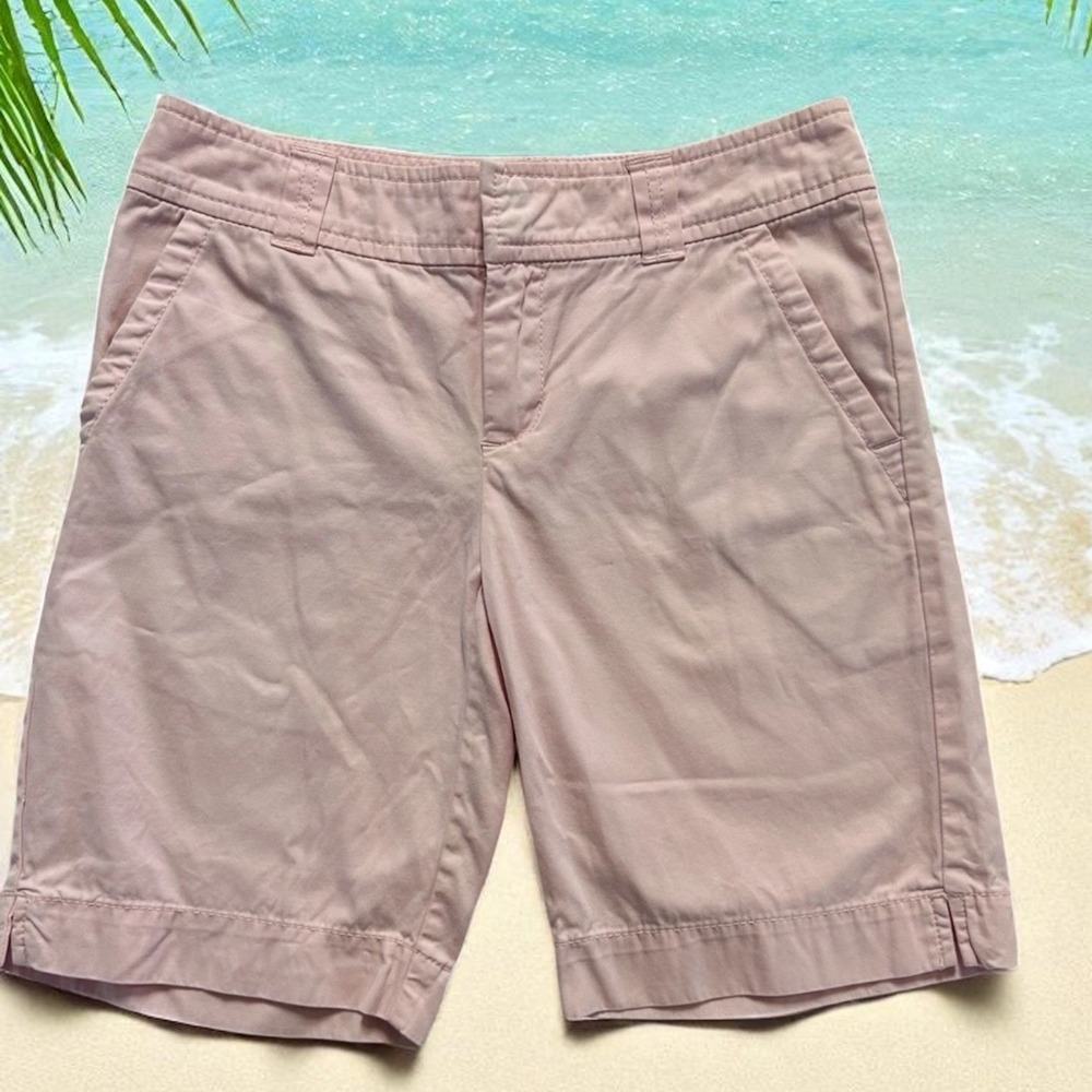 Lilly Pulitzer Chino Shorts Size 0 Soft Pink Resort Fit‎ Bermuda Womens Golf XS